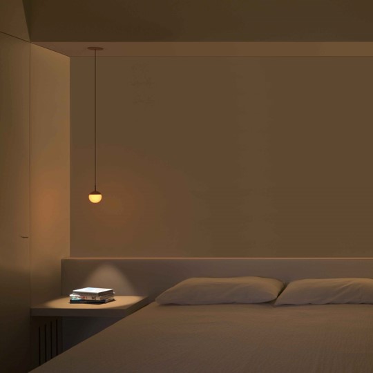 décoration d'une chambre parentale aux teintes douces et cosy