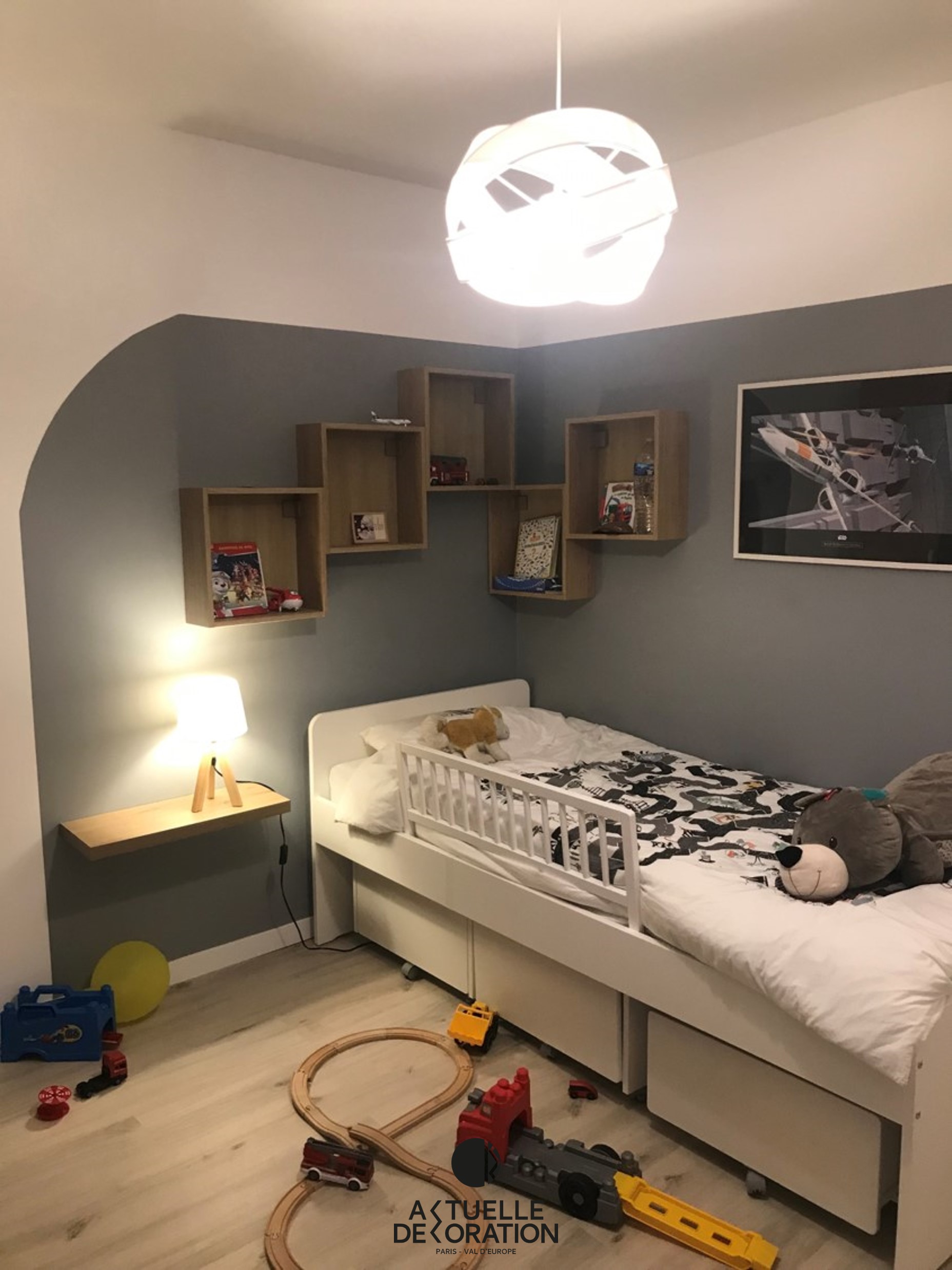 décorations et rangements pour une chambre d'enfant
