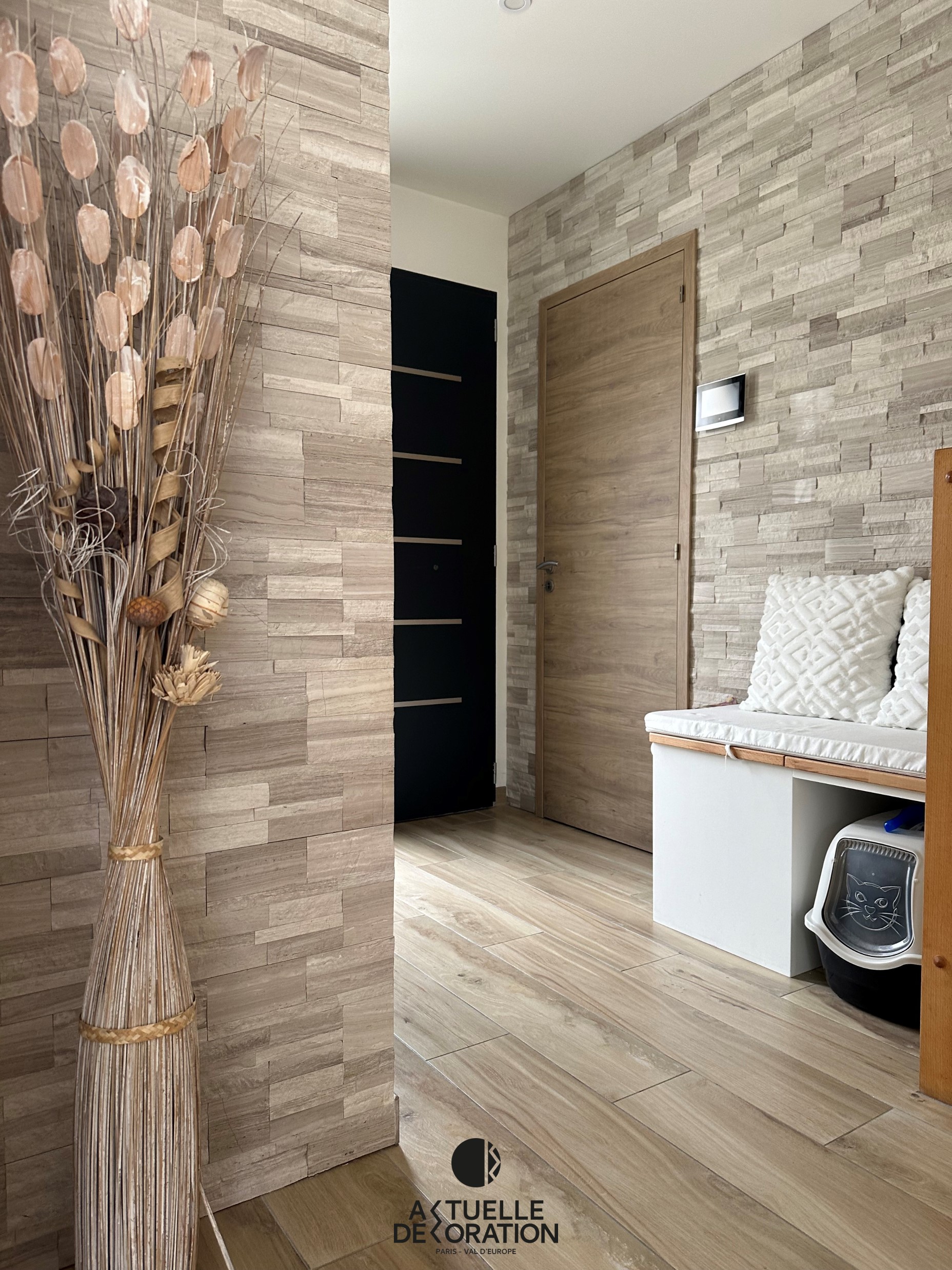 ménagement et décoration d'une entrée