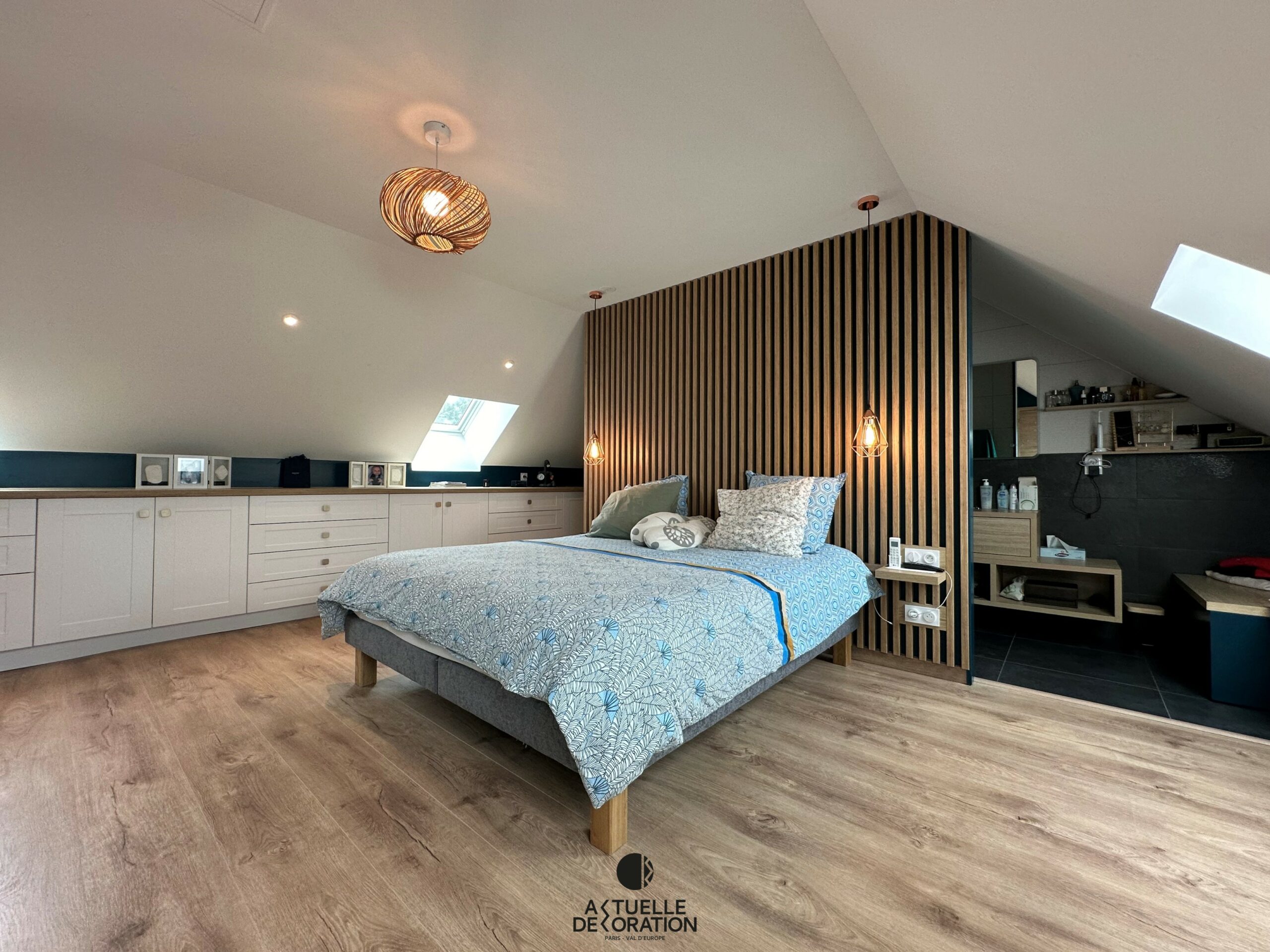 ale dans les combles d'une maison