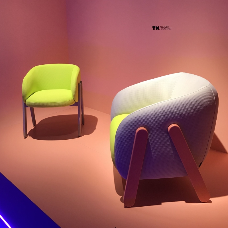 fauteuil lounge design et coloré