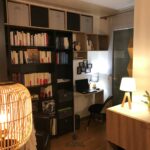 améangement espace bureau et bibliothèque