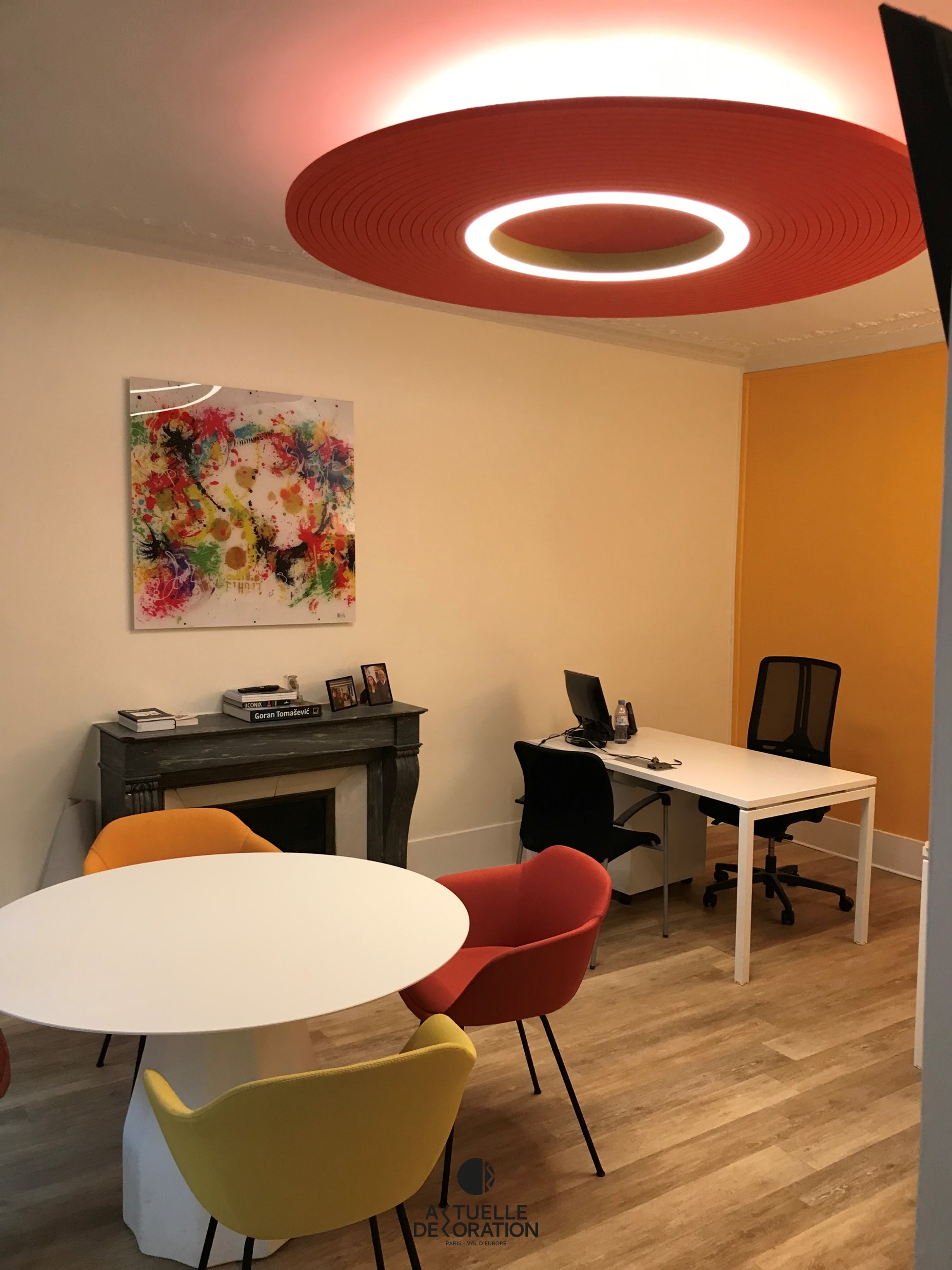 bureau de direction avec solution acoustique